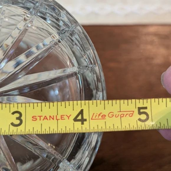 Vintage 1980's Cut Crystal Liquor Decanter - Picture 6 of 7